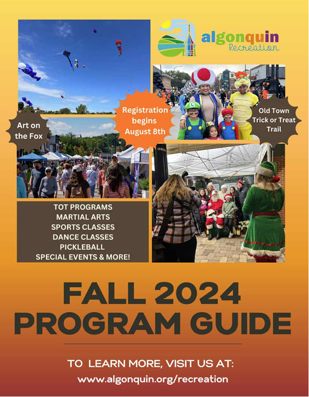 Fall Recreation Program Guide