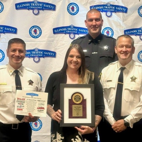  Algonquin Police Department Wins 1st Place in Illinois Traffic Safety Challenge